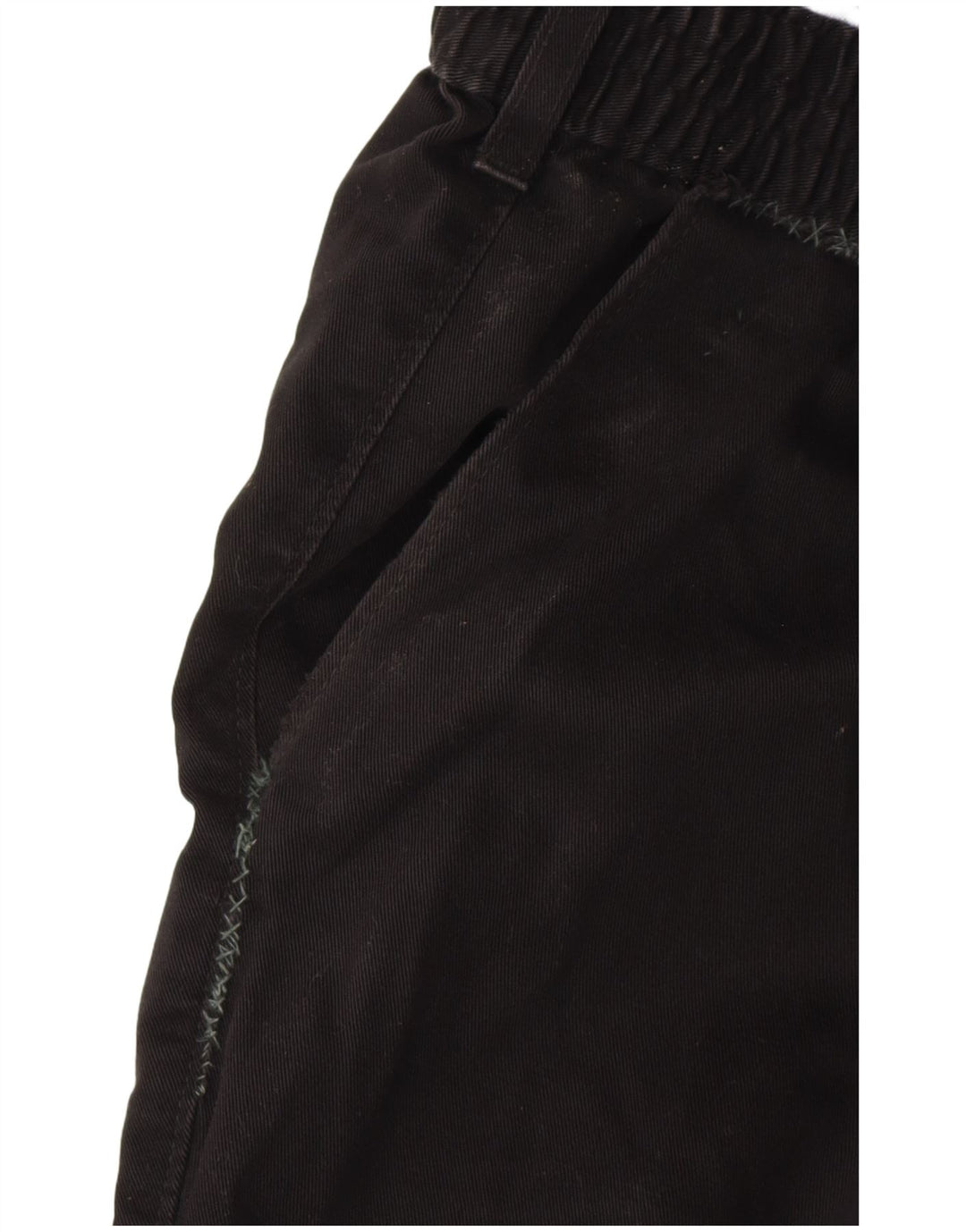 Marks & Spencer Herre Pegged Chino Bukser W46 L29 Sort Bomuld