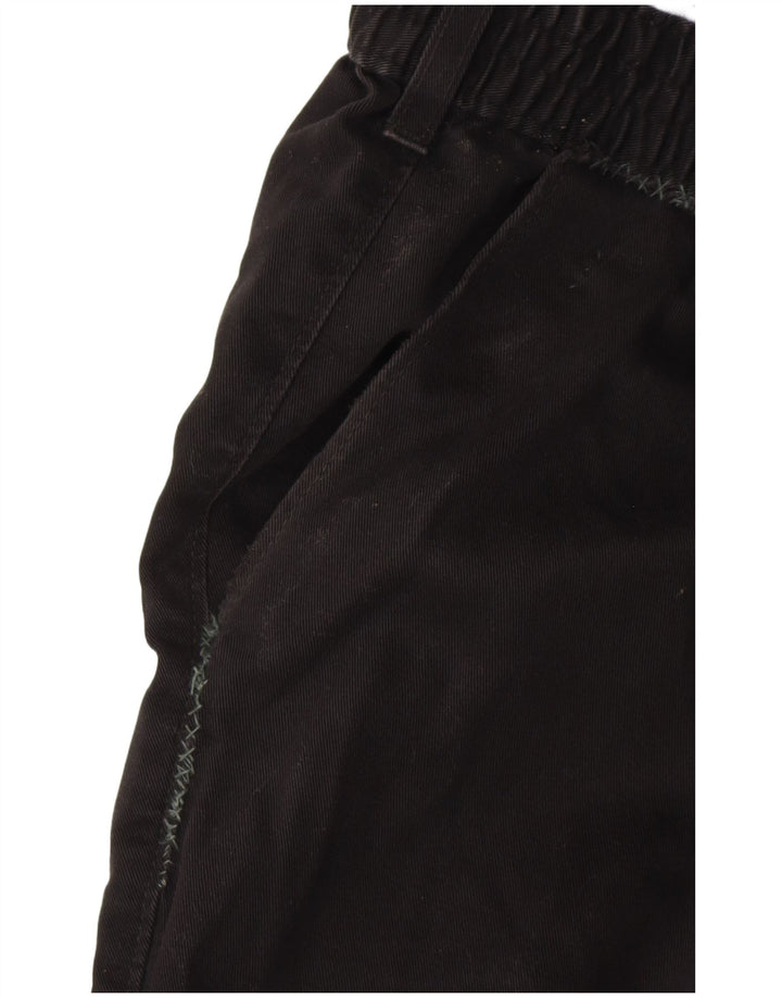 Marks & Spencer Herre Pegged Chino Bukser W46 L29 Sort Bomuld