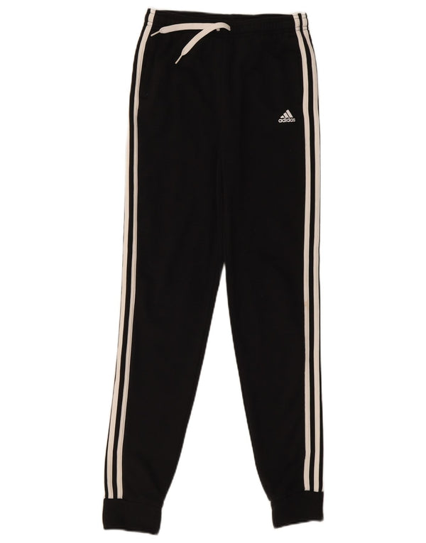 Adidas træningsdragt til piger Bukser Joggers 13-14 år W24 L29 sort bomuld