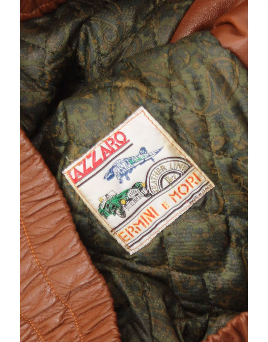 Vintage dame læderjakke UK 14 Large Brown