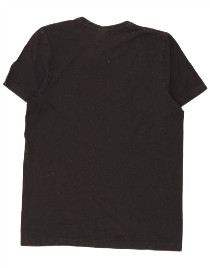 ADIDAS Grafisk T-shirt top til mænd, lille sort bomuld