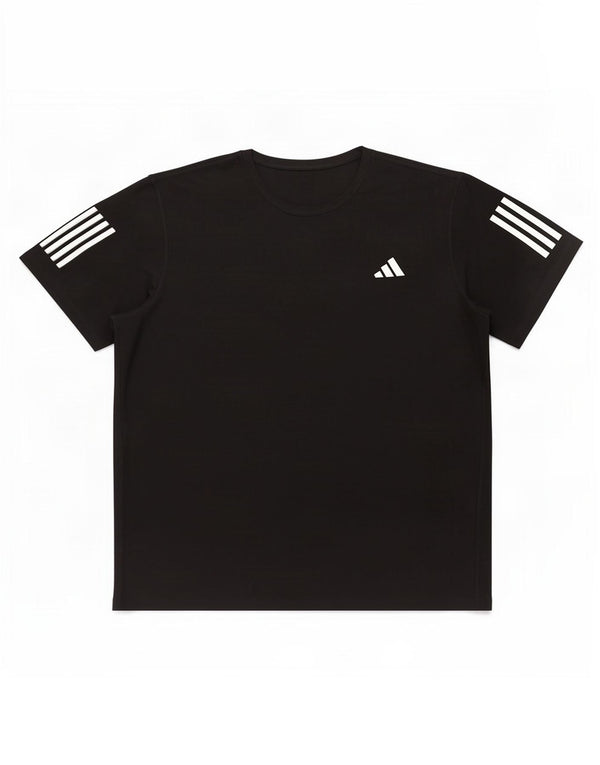 Adidas Herre T-Shirt Top XL Sort Polyester