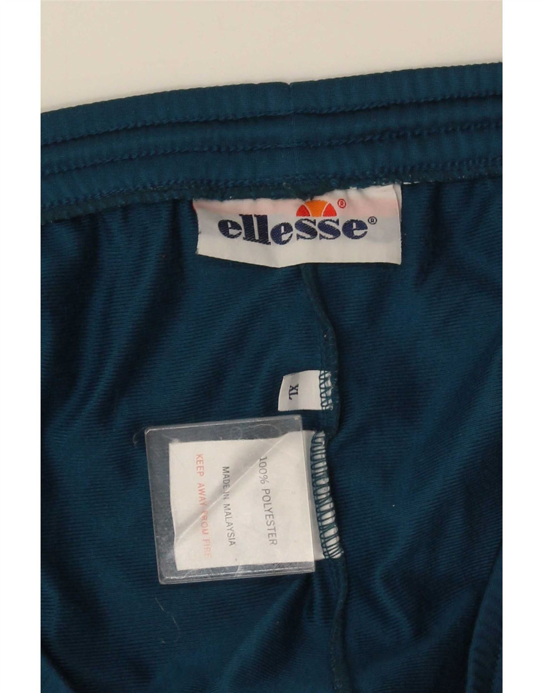 Ellesse Herre grafisk træningsdragt Bukser XL Blå Colourblock Polyester