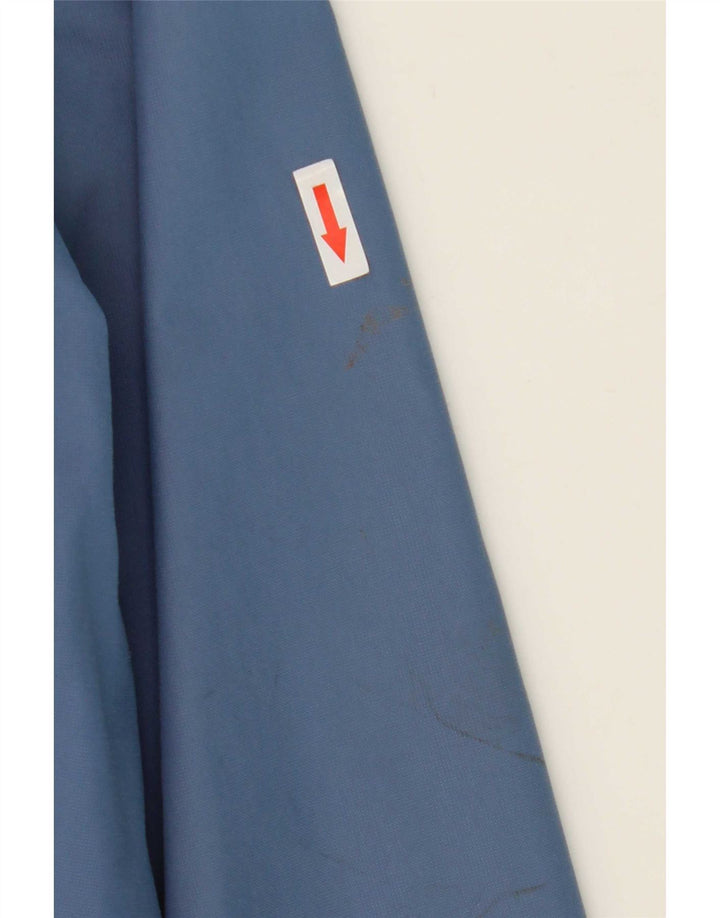 Berghaus Regnjakke med hætte til kvinder UK 12 Medium Blue Nylon