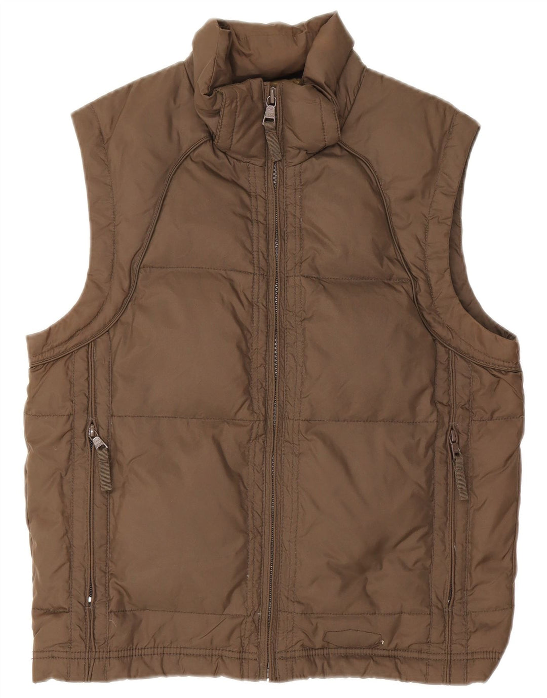 Gas Polstret Gilet UK 36 lille brun polyamid
