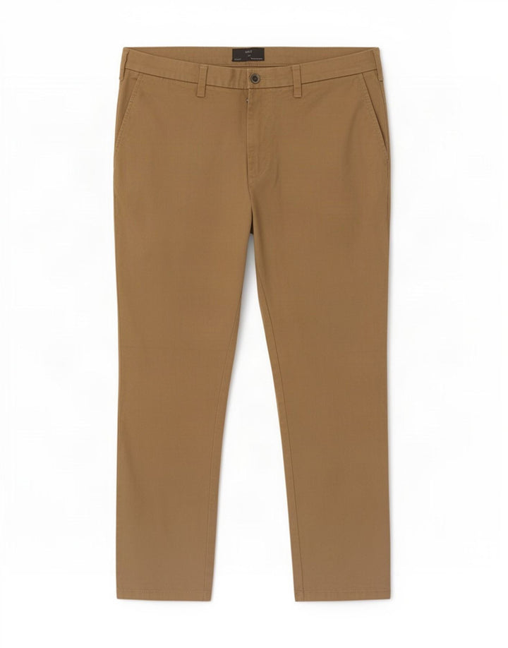 Marks & Spencer Herre Slim Chino Bukser W36 L29 Brun