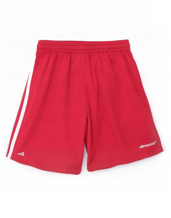 Adidas Boys FC Bayern Munchen Sportsshorts 9-10 År Rød Polyester