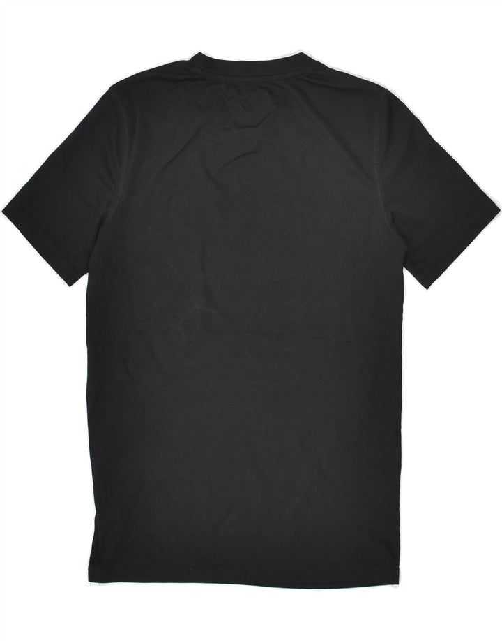 ADIDAS Boys Graphic T-Shirt Top 10-11 Years Medium Black Polyester | Vintage Adidas | Thrift | Second-Hand Adidas | Used Clothing | Messina Hembry 