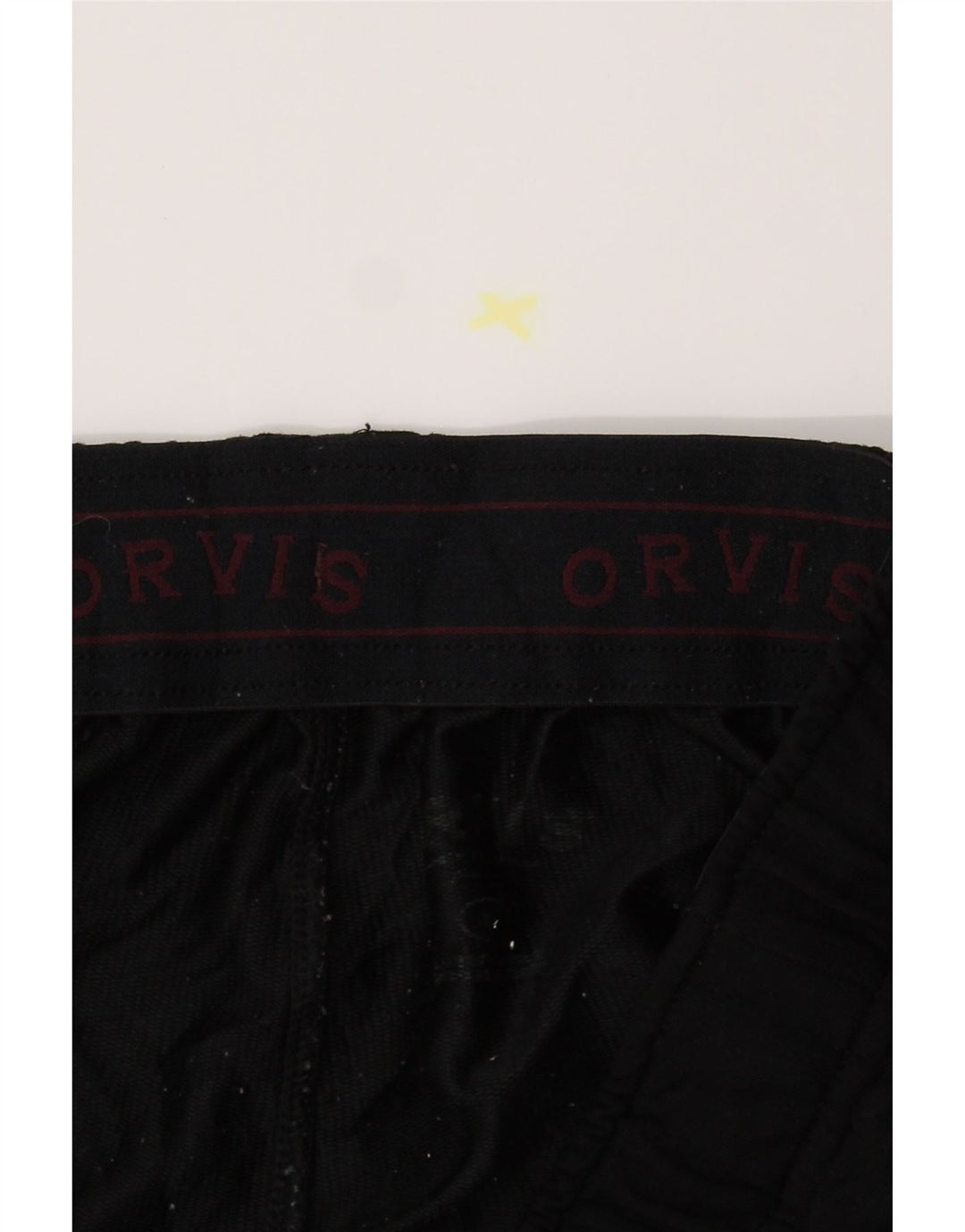 ORVIS Mens Tracksuit Trousers Medium  Black Rayon Vintage Orvis and Second-Hand Orvis from Messina Hembry 