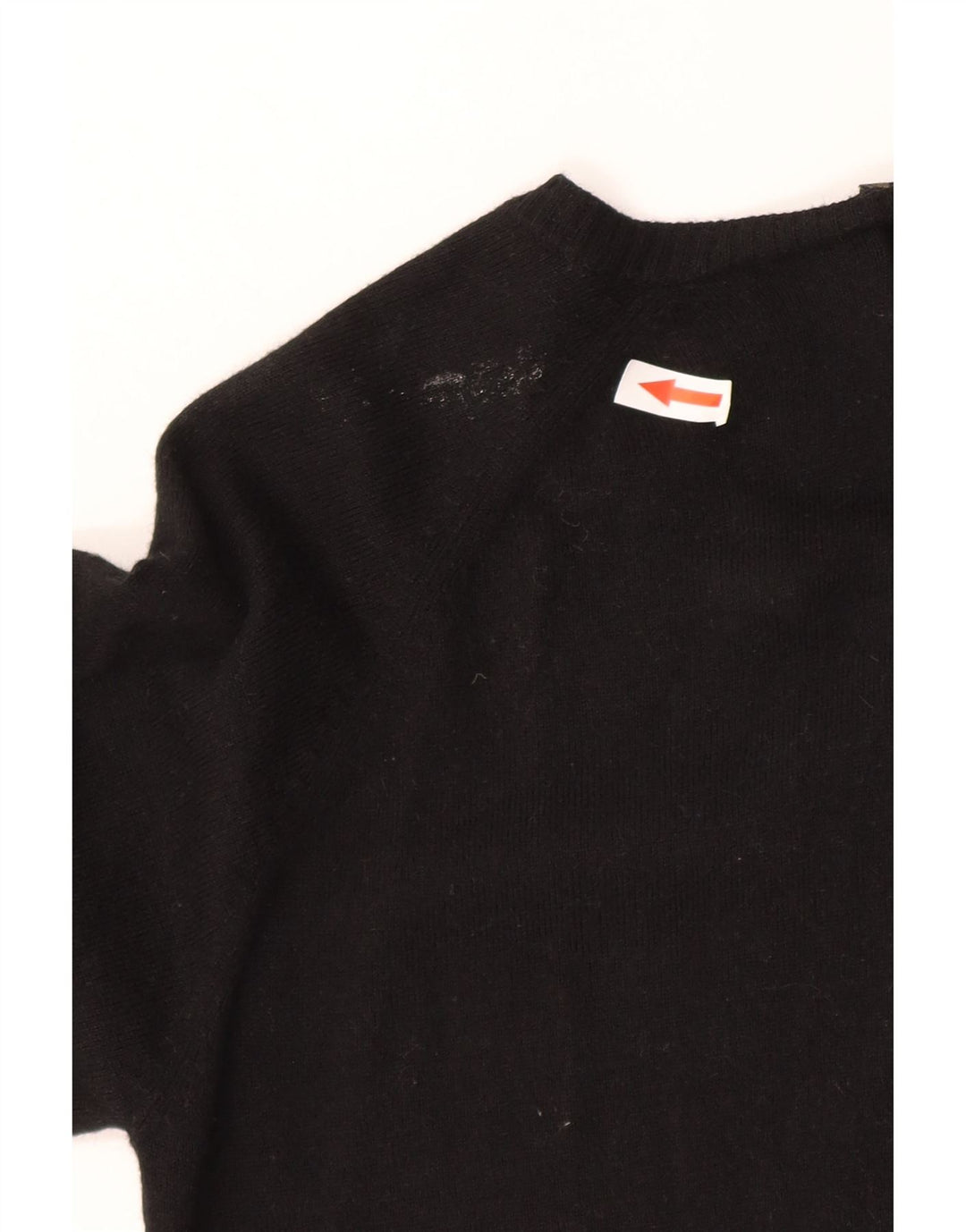 Zara Dame Cardigan Sweater UK 12 Medium Black Rayon