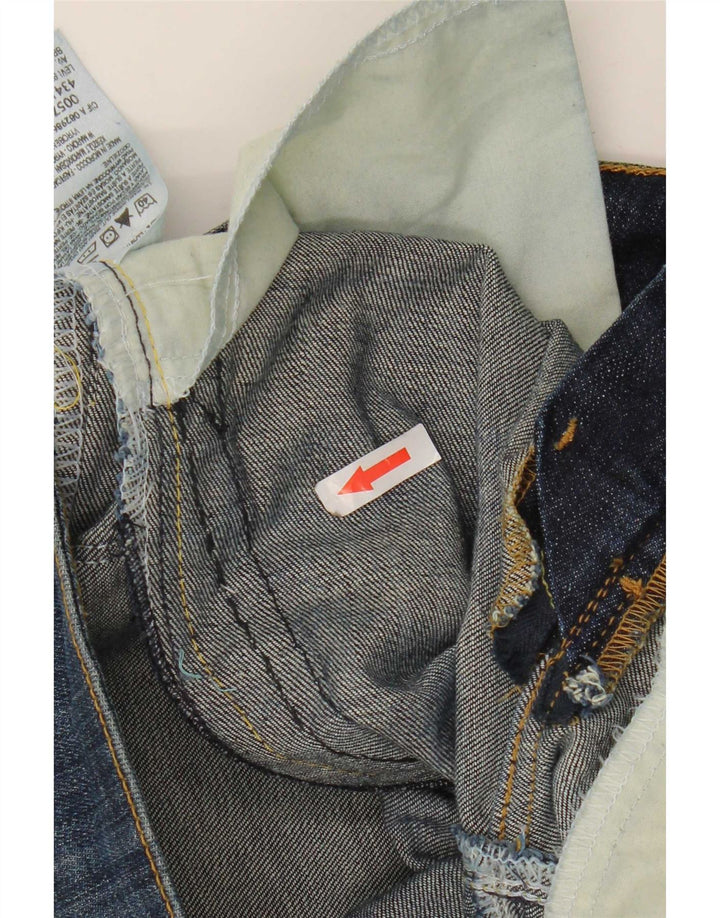 Levi's Dame 571 Slim Jeans W31 L27 Blå Bomuld