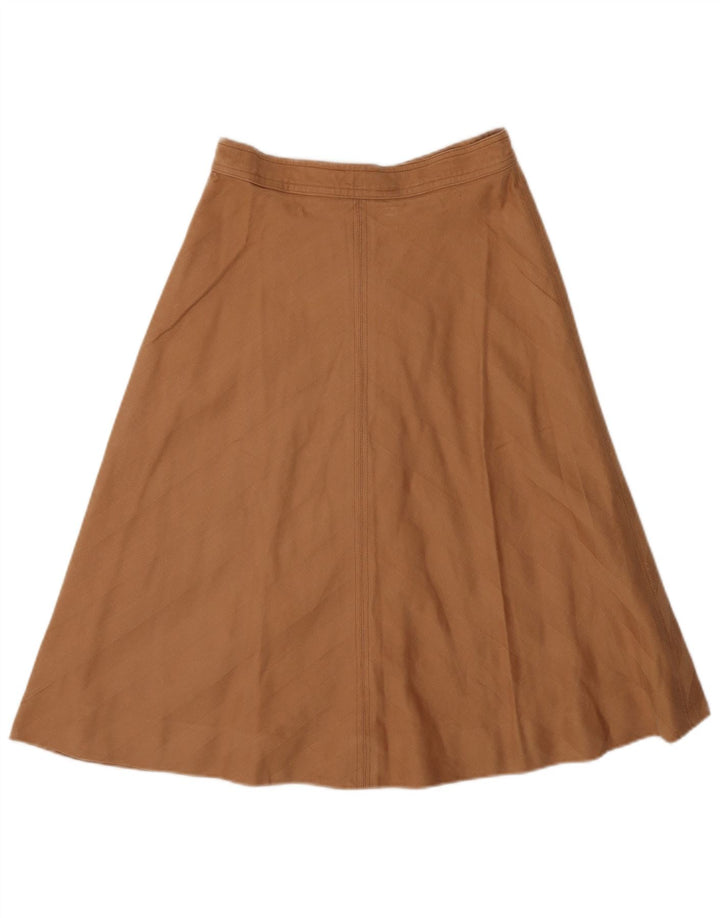 Vintage A-line nederdel til kvinder W26 lille brun