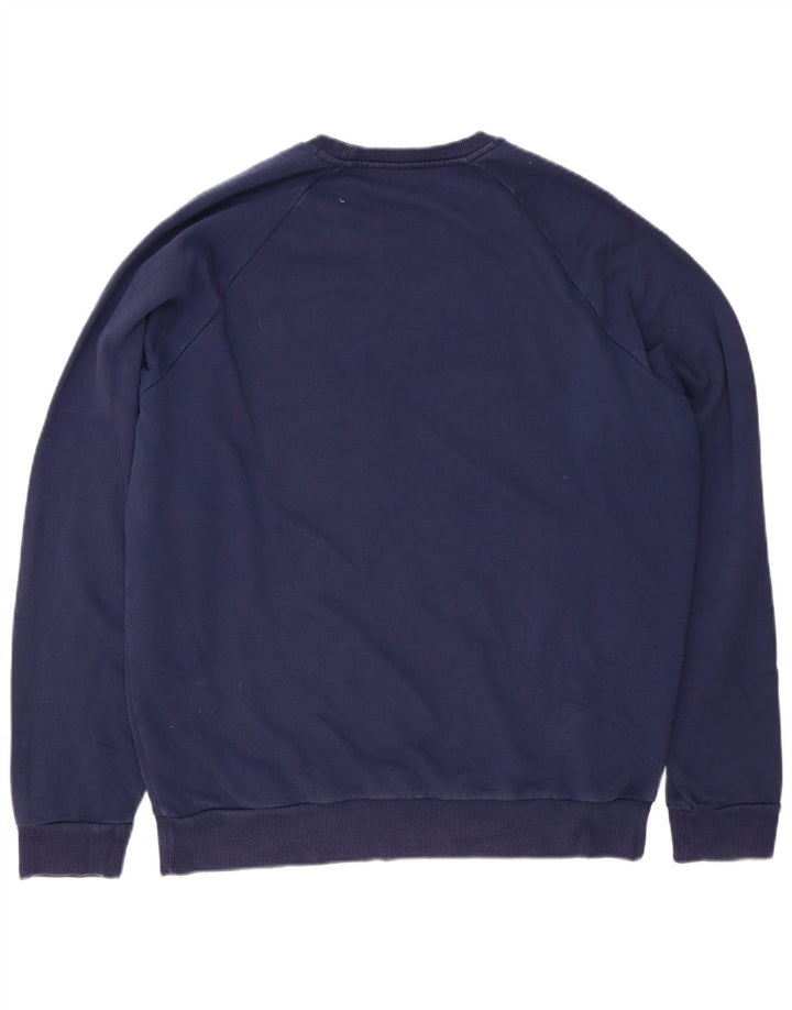 Under Armour Herre Sweatshirt Jumper Stor Marineblå Bomuld