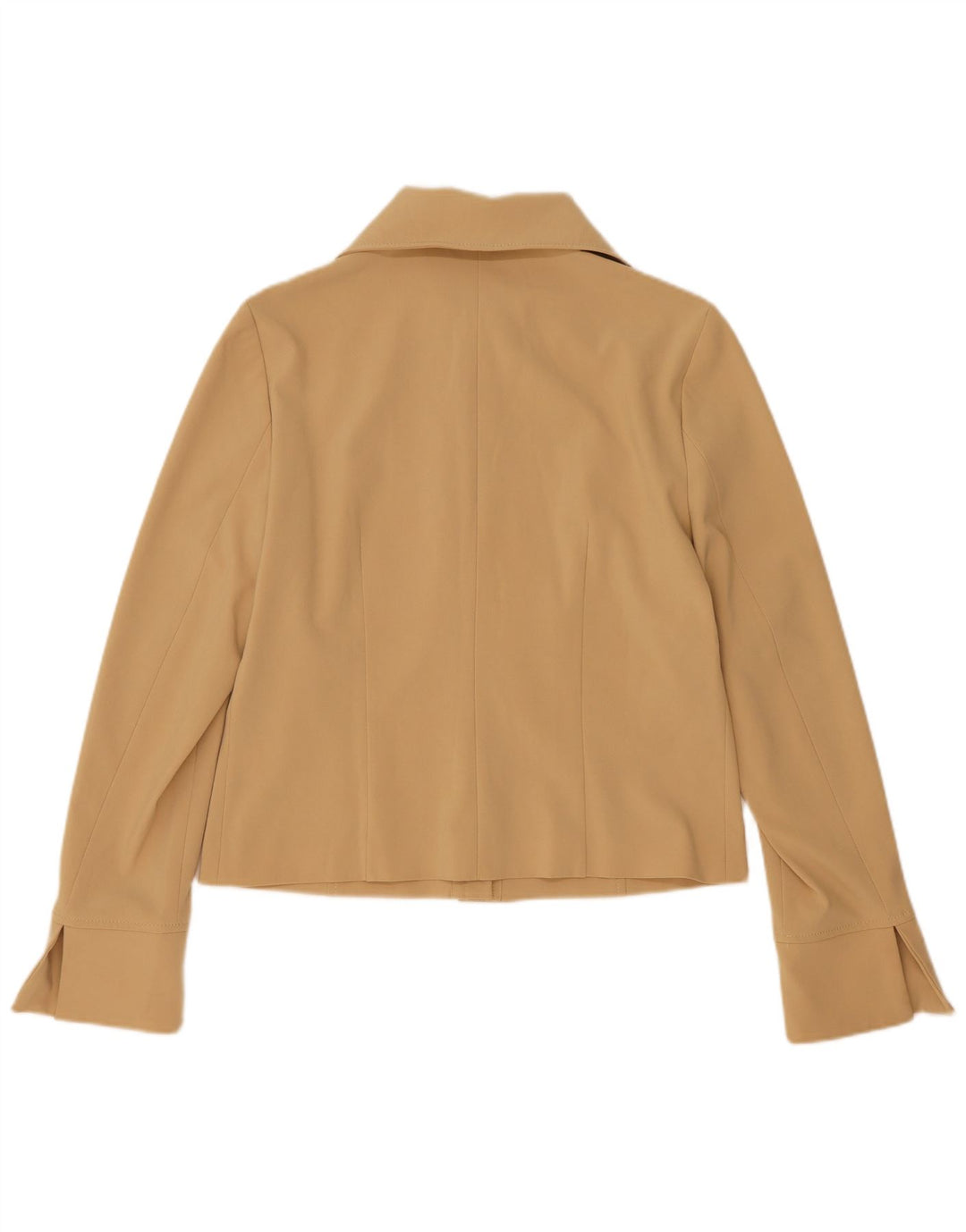Vintage bomberjakke til kvinder IT 46 Large Beige Polyester