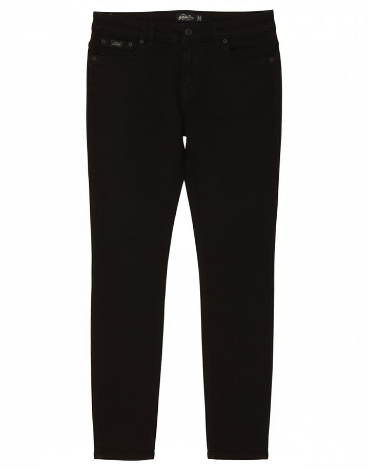 SUPERDRY Womens Alexia Jegging Jeans W30 L28 Black Cotton