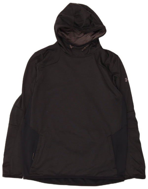 Under Armour Herre Cold Gear Hættetrøje Jumper Large Sort Polyester