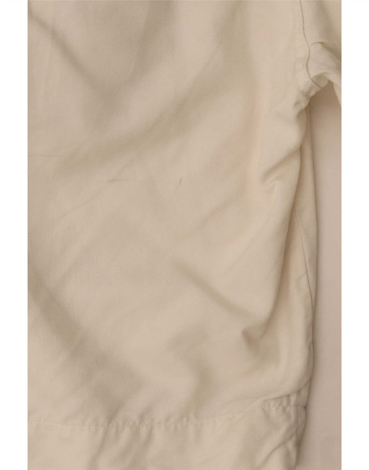 Diesel Cargo Shorts til kvinder W31 Medium White Bomuld