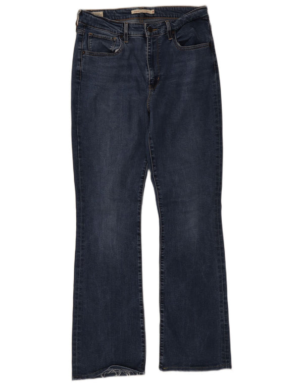 Levi's Womens 725 High Rise Bootcut Jeans W30 L32 Blå