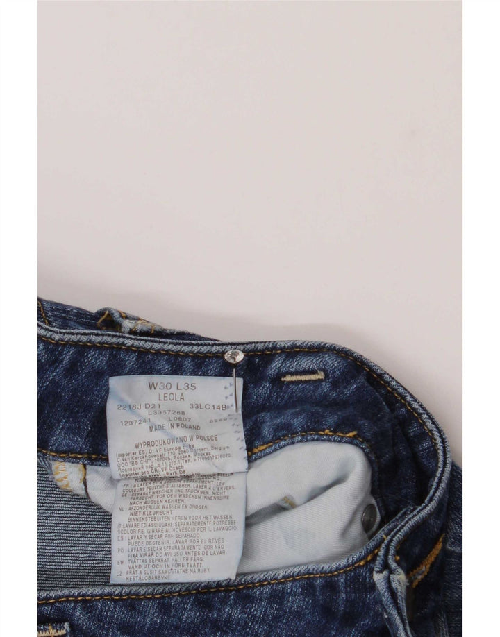 Lee Dame Leola Bootcut Jeans W30 L35 Blå Bomuld