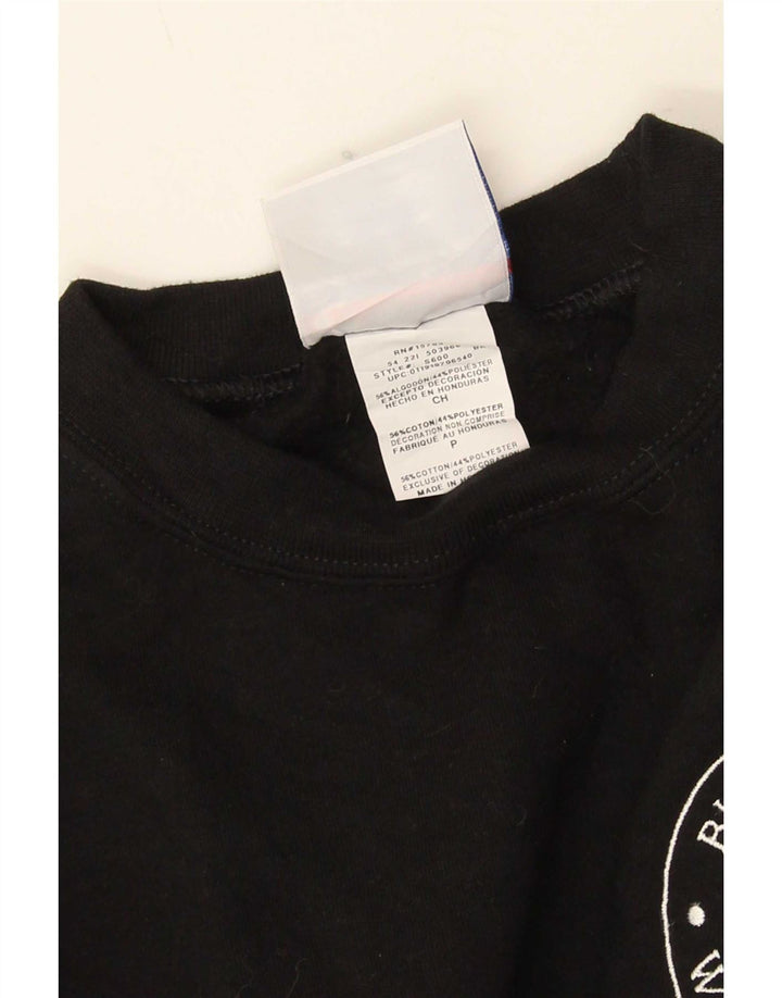Champion Herre Grafisk Sweatshirt Jumper lille sort bomuld