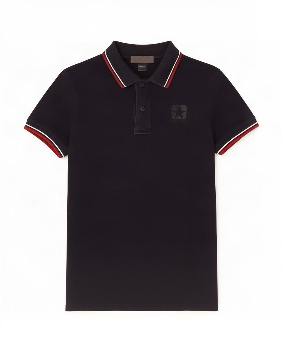 Converse herre poloshirt lille marineblå stribet bomuld