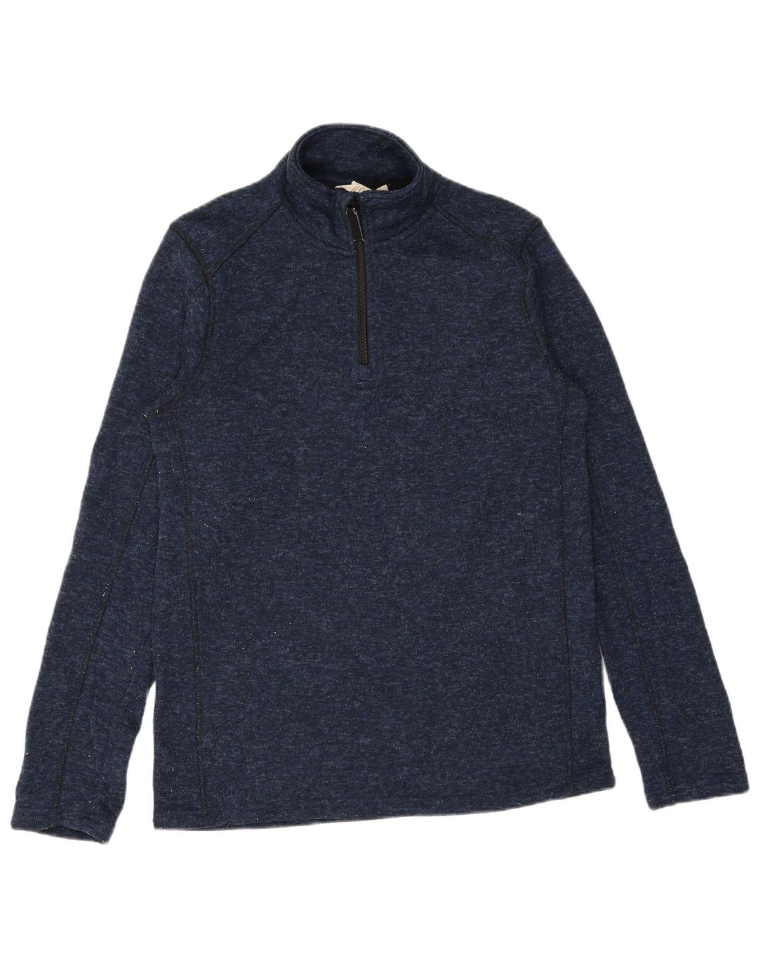 Mountain Warehouse Herre Zip Neck Jumper Sweater Medium Navy Blue