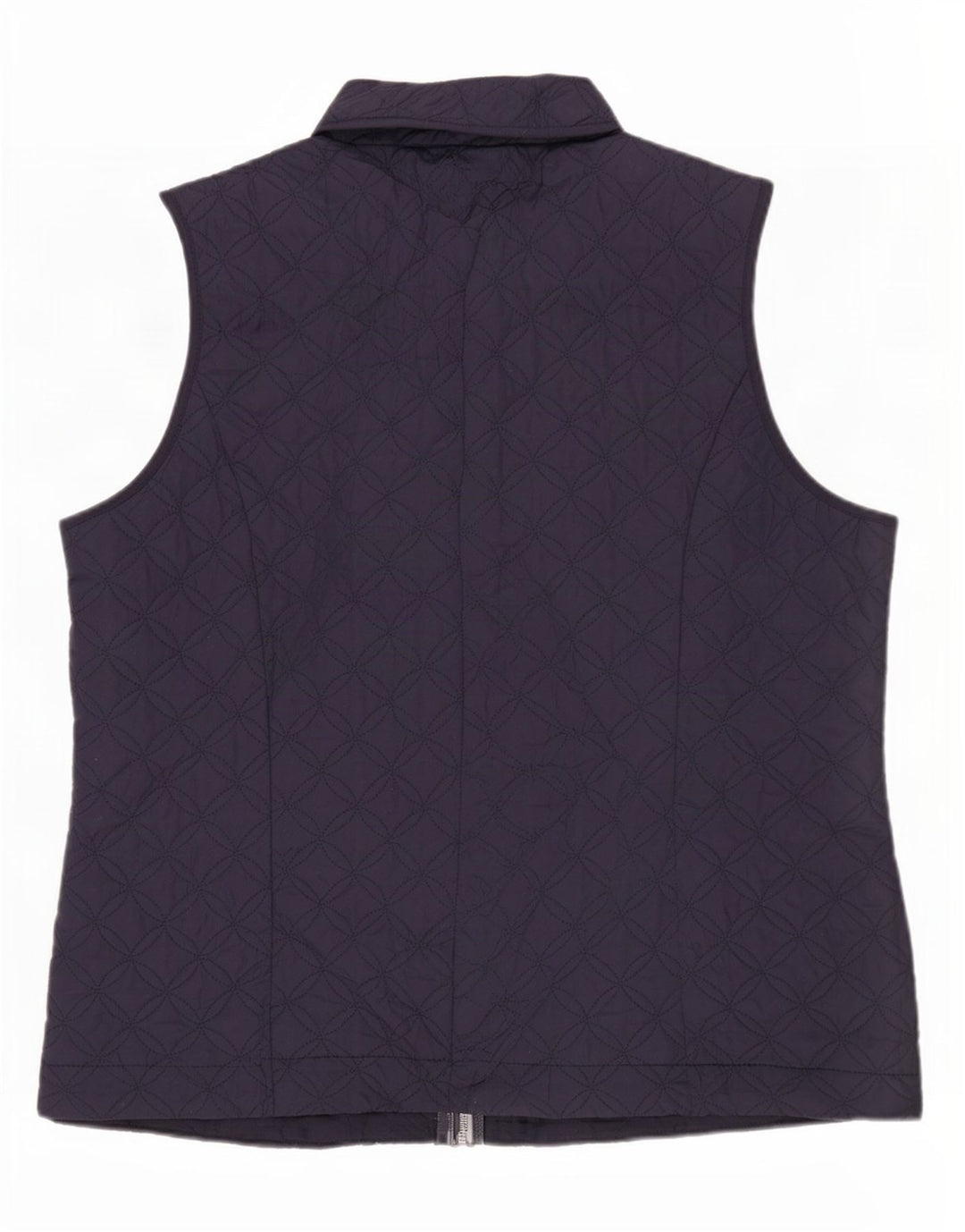 Marks & Spencer Dame Quilted Gilet UK 18 XL Navy Blue Polyester
