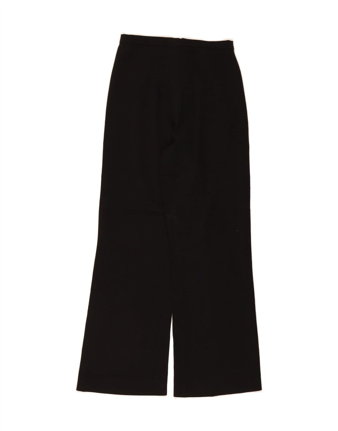 VINTAGE Womens Wide Leg Casual Trousers W44 L29 Black Polyester Vintage Vintage and Second-Hand Vintage from Messina Hembry 