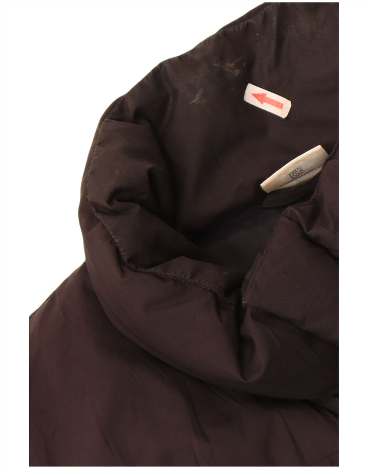 Ellesse Herre Polstret Jakke UK 44 2XL Sort Polyester