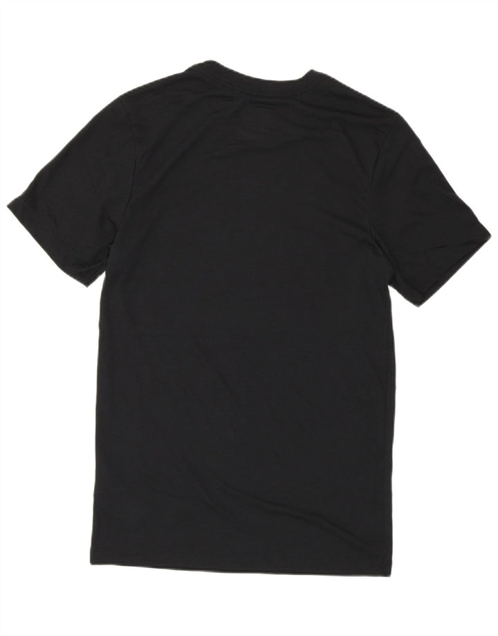 NIKE Herre Dri Fit grafisk T-shirt Top XS Sort polyester