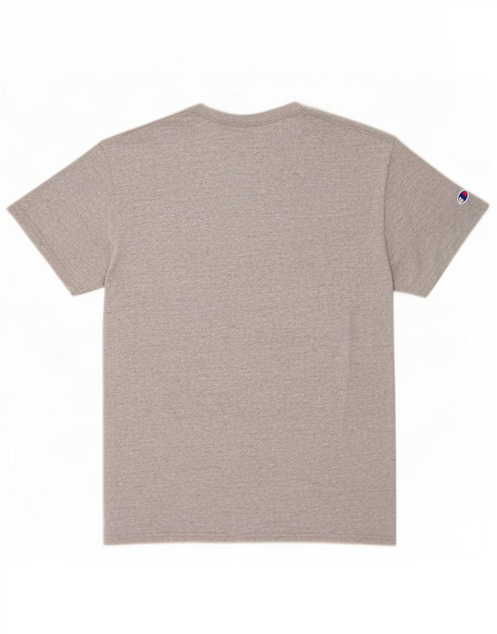 Champion Herre Wake Forest Golf Grafisk T-Shirt Top Medium Grå Flecked