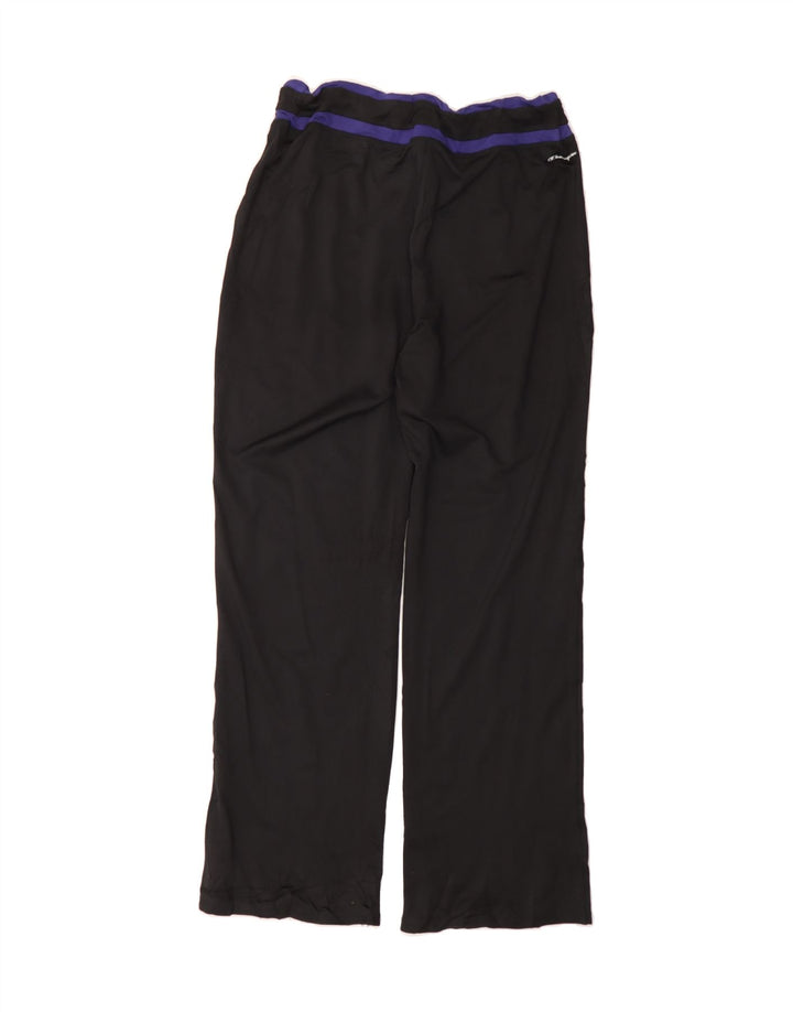 CHAMPION Womens Tracksuit Trousers UK 14 Large Black Polyester Vintage Champion and Second-Hand Champion from Messina Hembry 