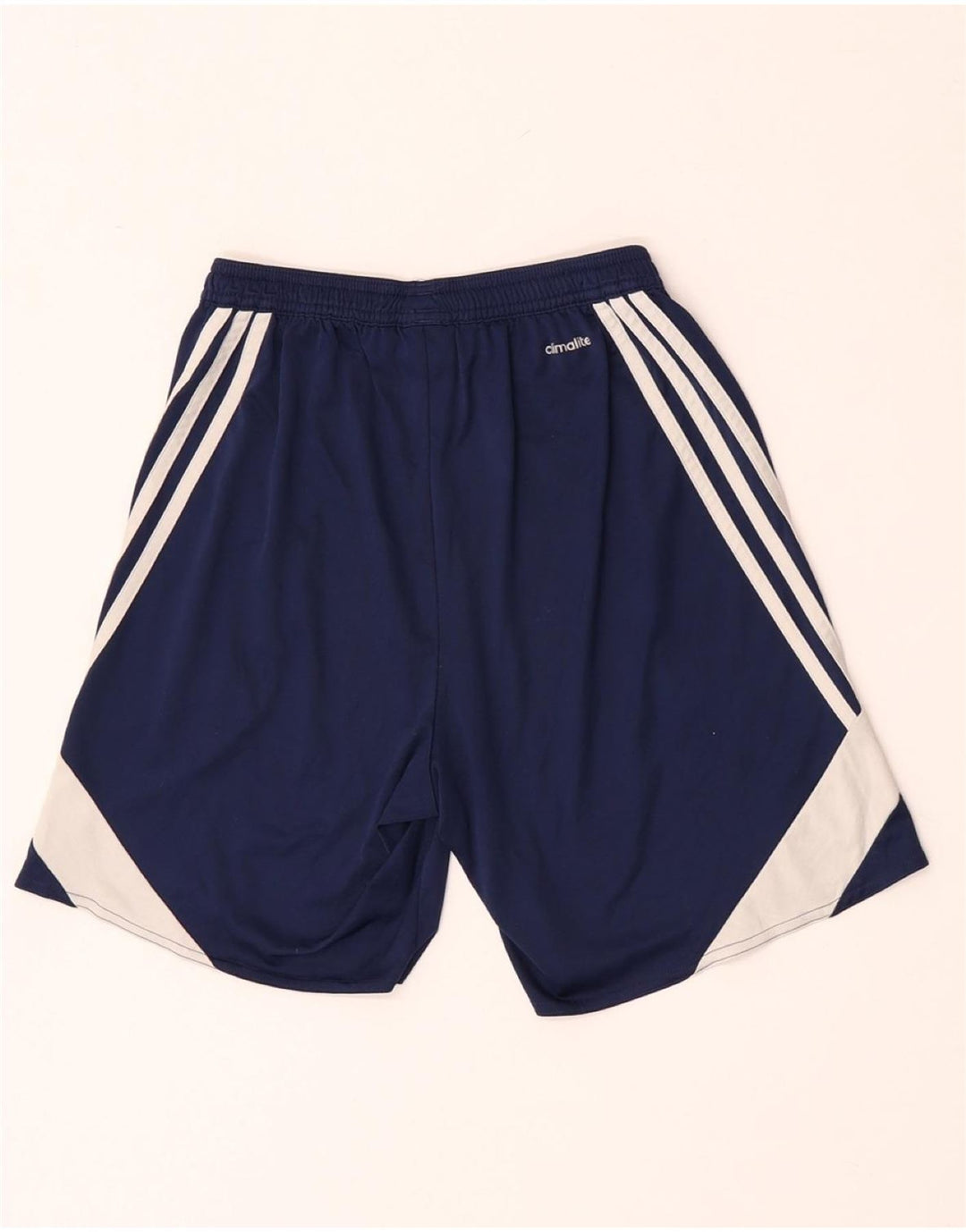 Adidas Herre Climalite Sportshorts Small Navy Blue Colourblock Polyester