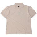 Calvin Klein herre poloshirt XL hvid bomuld