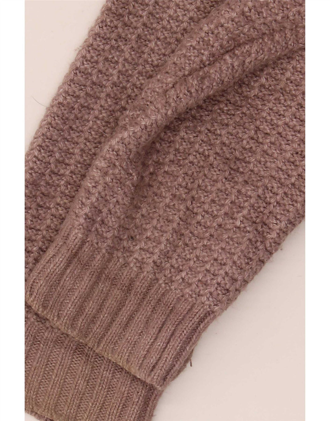 Fat Face Dame Oversized Open Cardigan Sweater UK 16 Large Brown Viscose