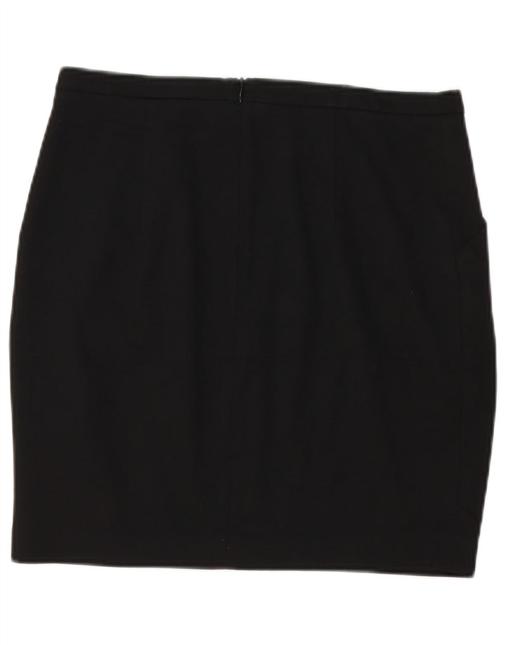 Zara Pencil Nederdel Medium W28 Sort til kvinder