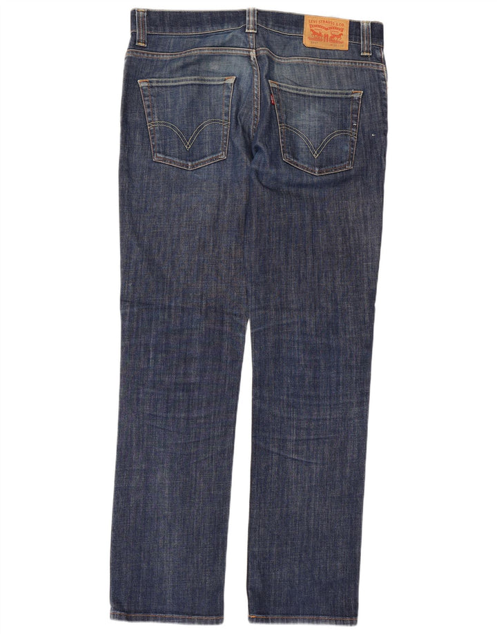 Levi's Herre 511 Slim Jeans W36 L34 Blå Bomuld