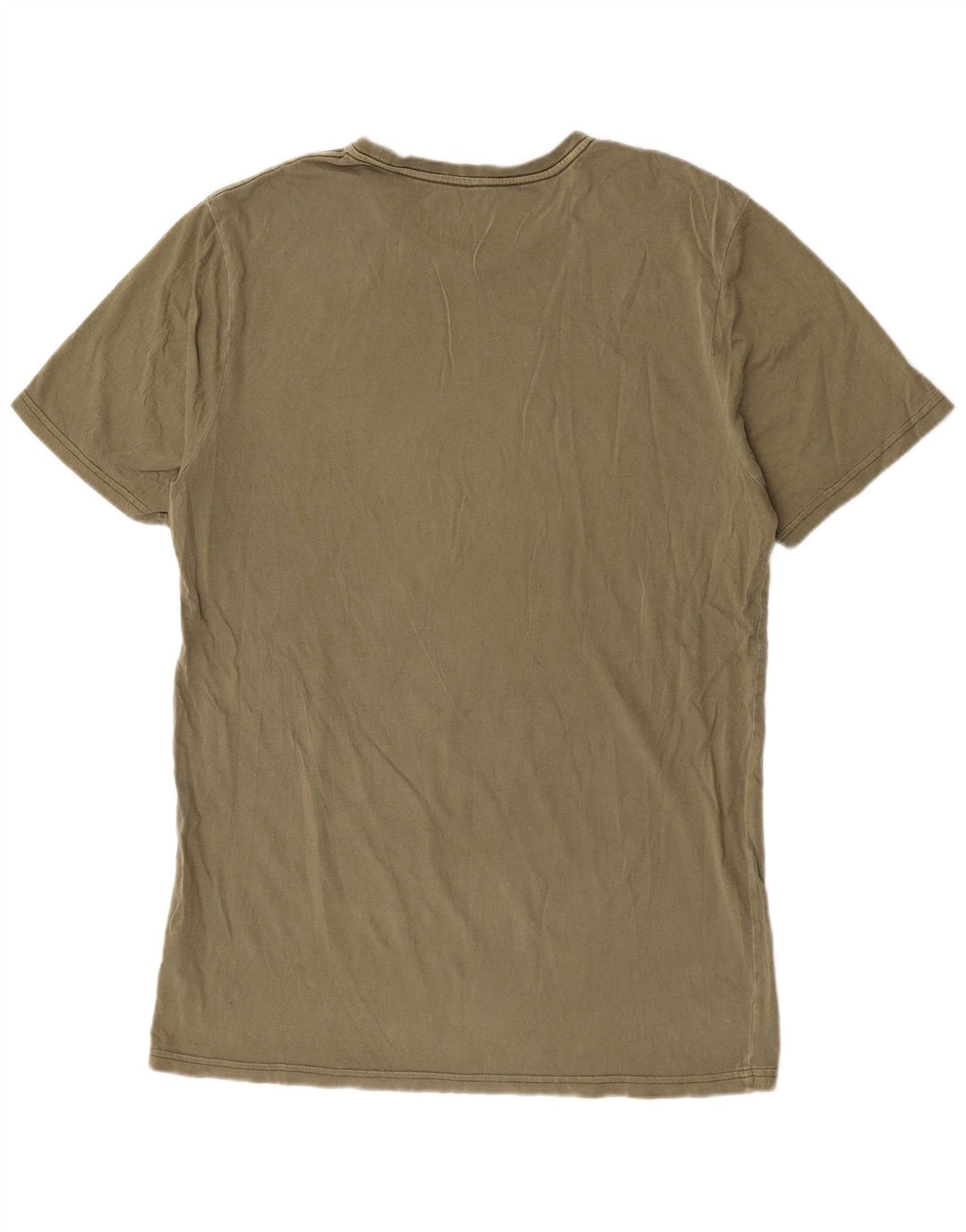 Volcom Herre T-Shirt Top Stor Khaki Bomuld