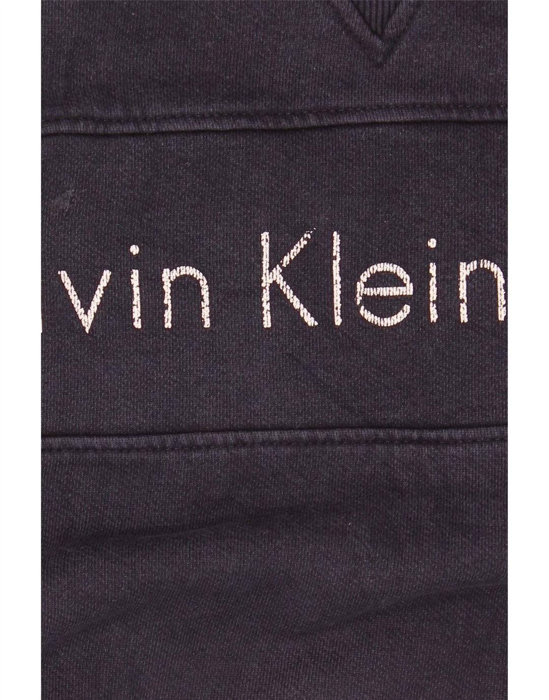 Calvin Klein Jeans Herre Grafisk Sweatshirt Jumper Large Navy Blue