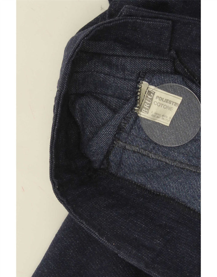 Brugi A-line nederdel til kvinder W30 Medium marineblå polyester