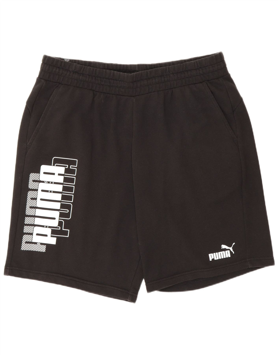 Puma Herre grafiske sportsshorts 2XL Sort