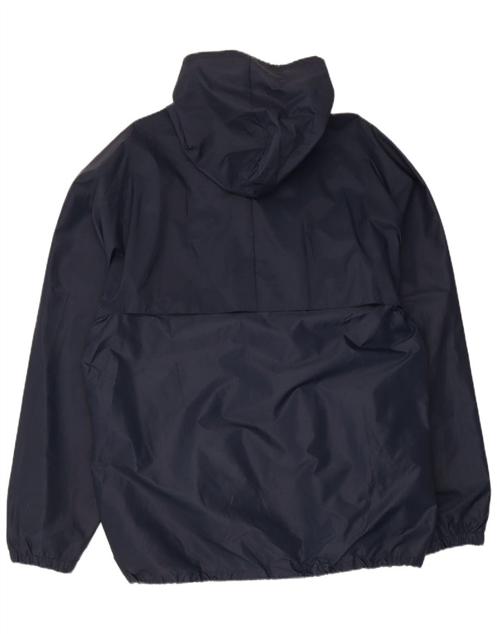 K-Way Regnjakke med hætte til mænd UK 40 Large Navy Blue
