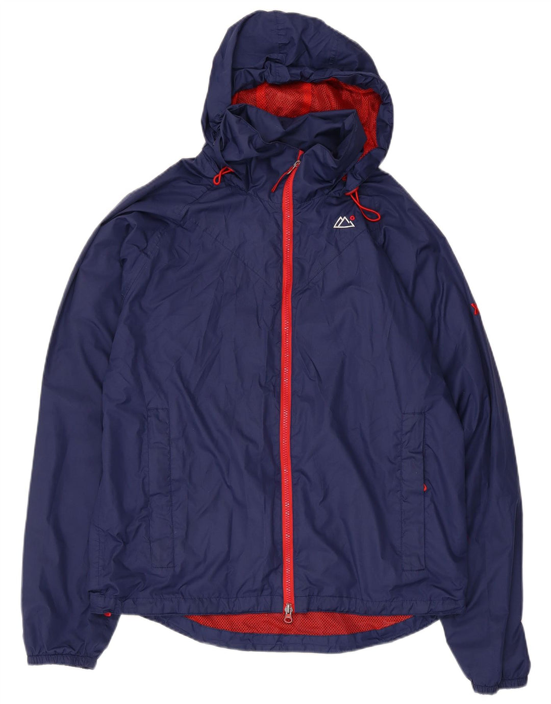 Target Dry Regnjakke med hætte til mænd UK 38 Medium Navy Blue Polyester