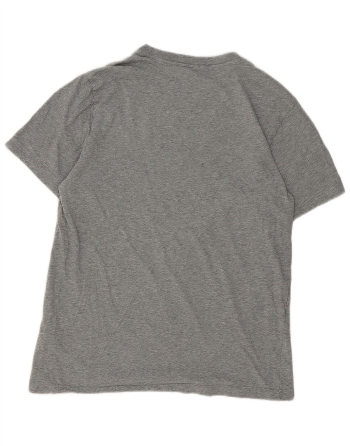 Nike T-shirt top mellem grå bomuld til mænd