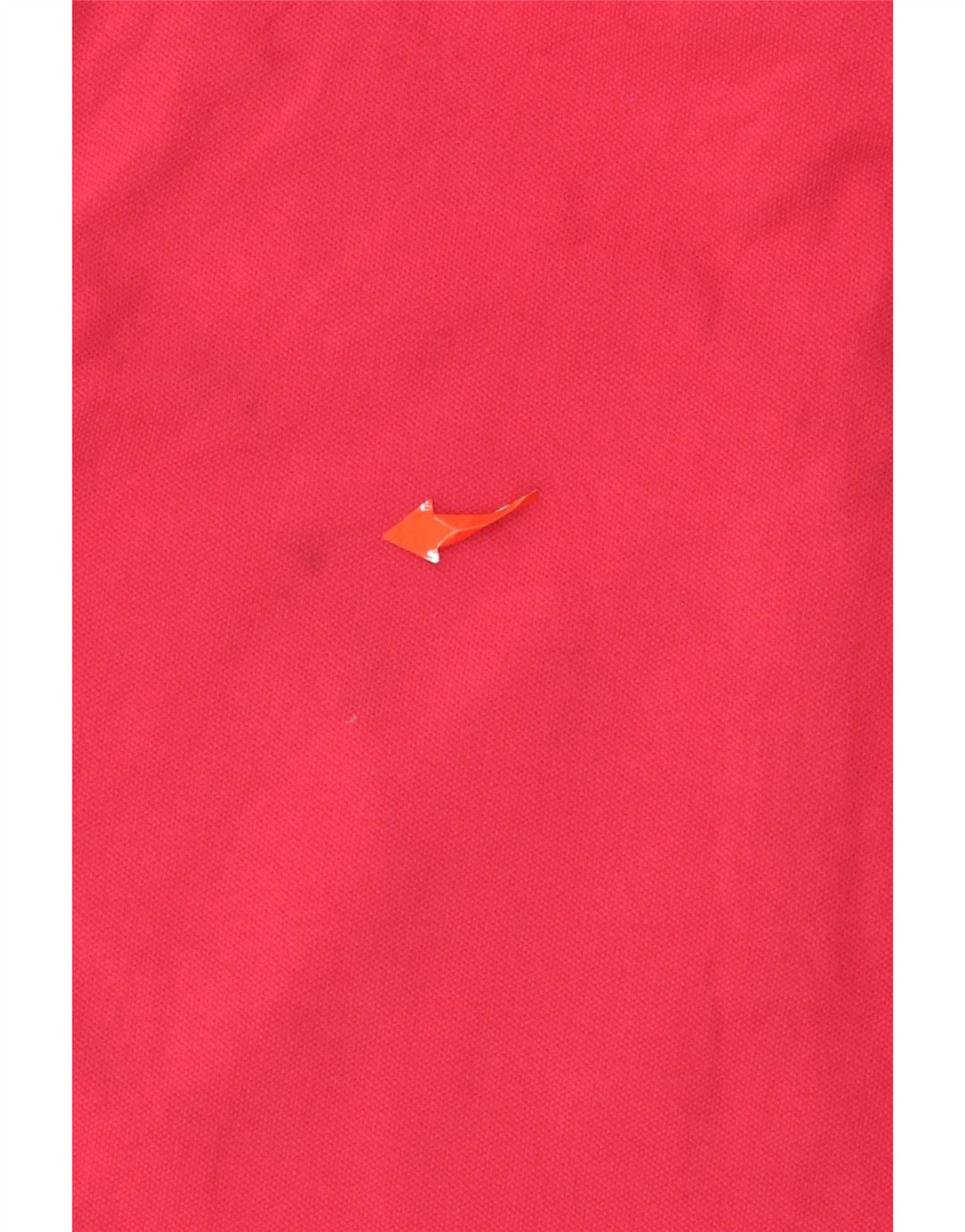 TOMMY HILFIGER Dame poloskjorte i klassisk pasform UK 12 Medium rød bomuld