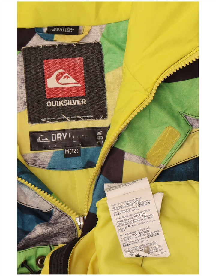 Quiksilver drenge vindjakke 11-12 år Flerfarvet geometrisk