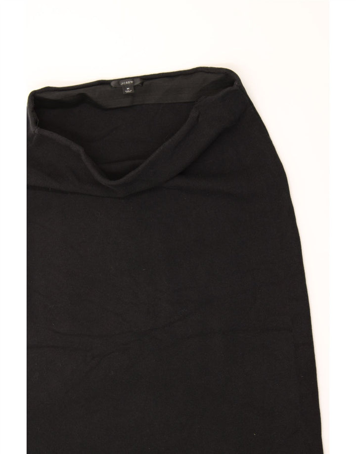 J. CREW Womens Maxi Skirt UK 14 Medium W32  Black Cotton Vintage J. Crew and Second-Hand J. Crew from Messina Hembry 