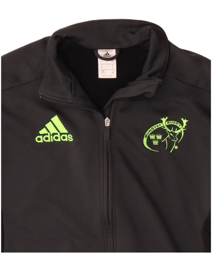 Adidas Herre Munster Rugby Træningsdragt Top Jakke XL Sort Polyester