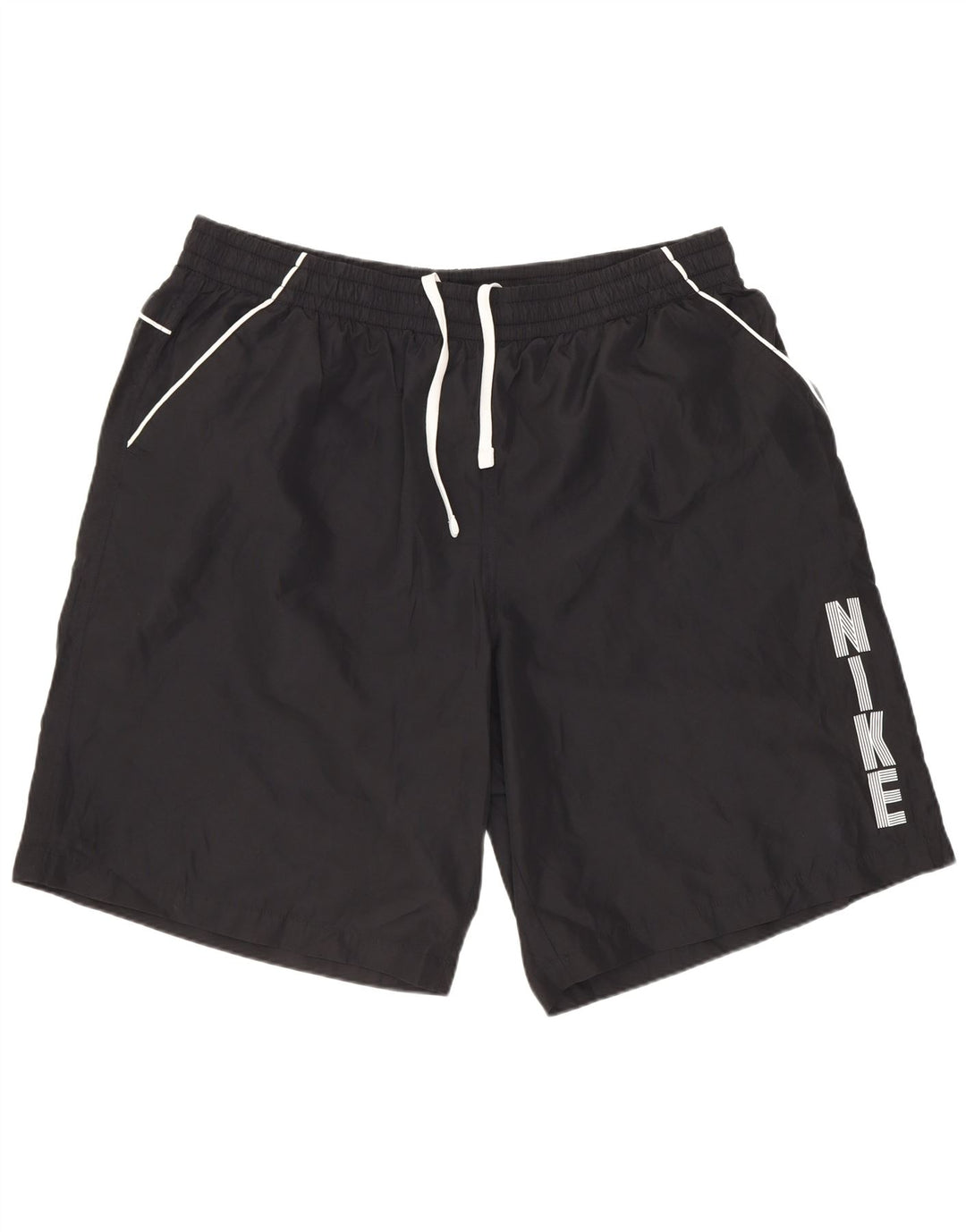Nike Mens Graphic Sport Shorts 2XL Black Polyester
