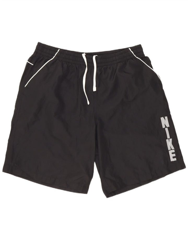 Nike Mens Graphic Sport Shorts 2XL Black Polyester
